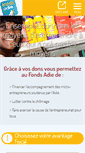 Mobile Screenshot of don.adie-fondsdedotation.org